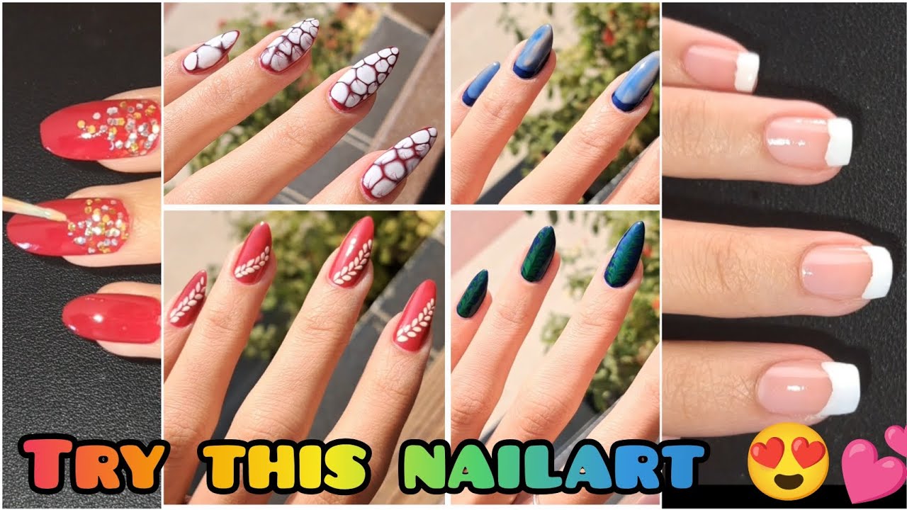 Easiest nailart ever ✨️ 💕 ✉️ 😍 #short #shorts #youtubeshorts #shortsvideo #nails #nailart #nail 