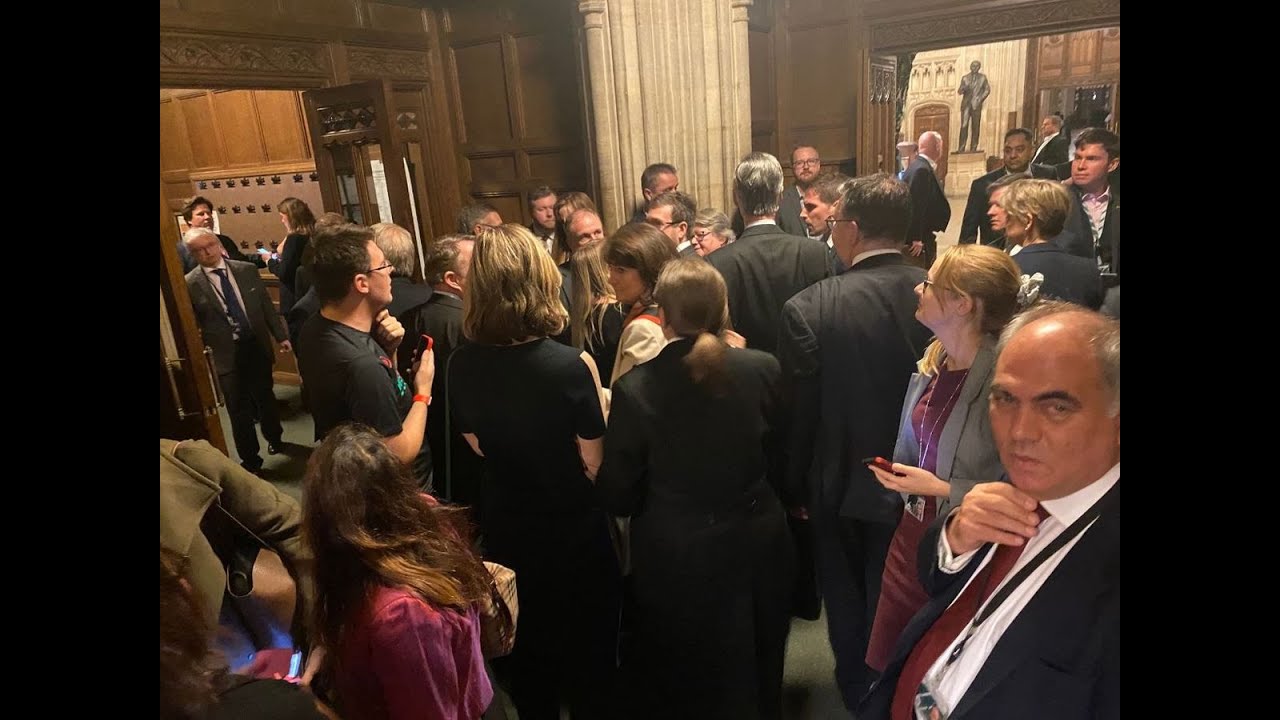 CHAOS In the House of Commons Fracking Vote