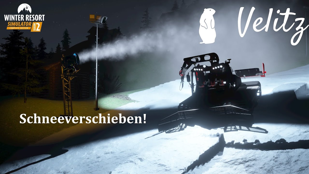 3# Schneeverschieben mit dem Leitwolf | Velitz Karriere | Winter Resort Simulator Season 2