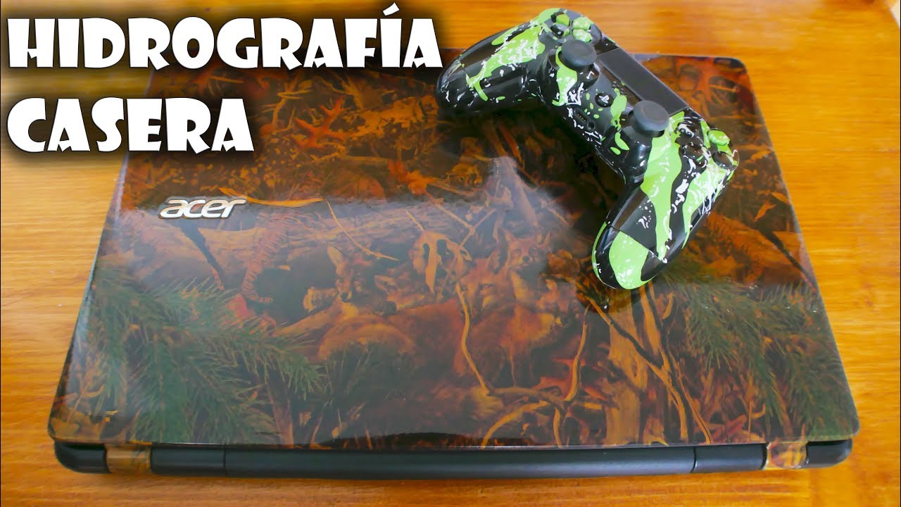 C&oacute;mo hacer HIDROGRAF&Iacute;A | IMPRESI&Oacute;N con AGUA CASERA | HIDROIMPRESI&Oacute;N - Homemade HYDRODIP