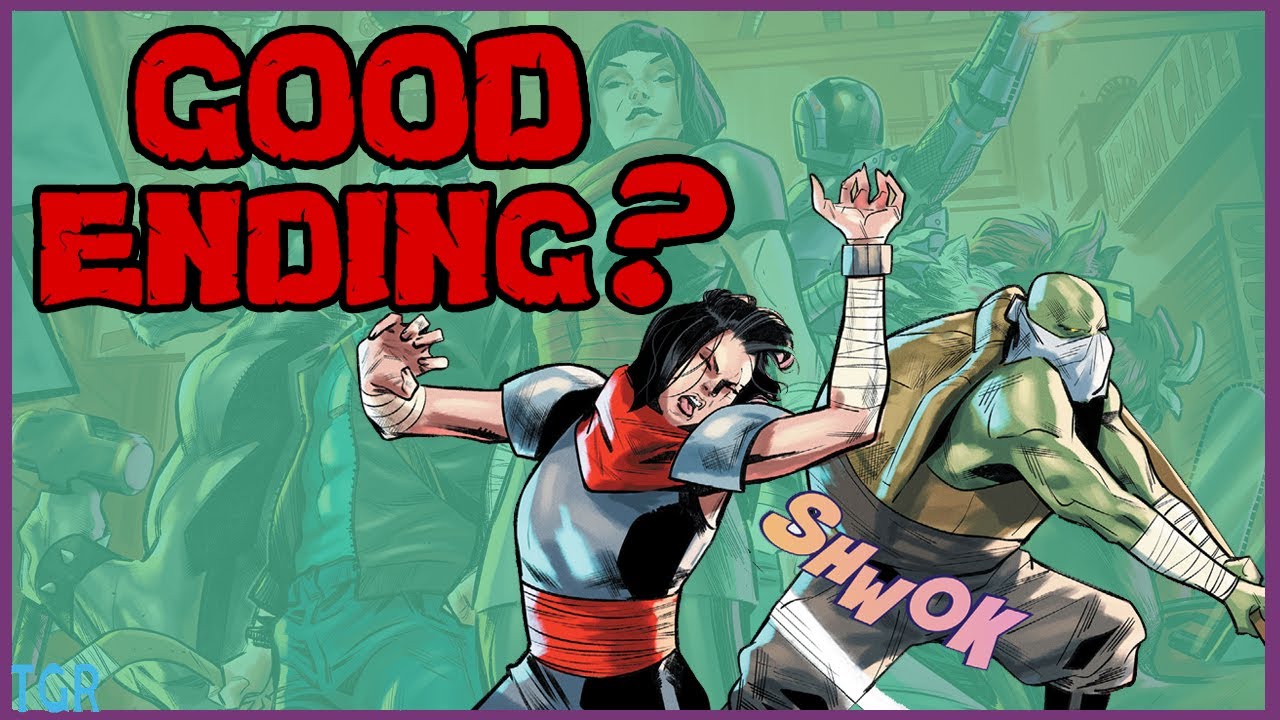 Did this issue have a good ending I tmnt the alliance issue 6 review