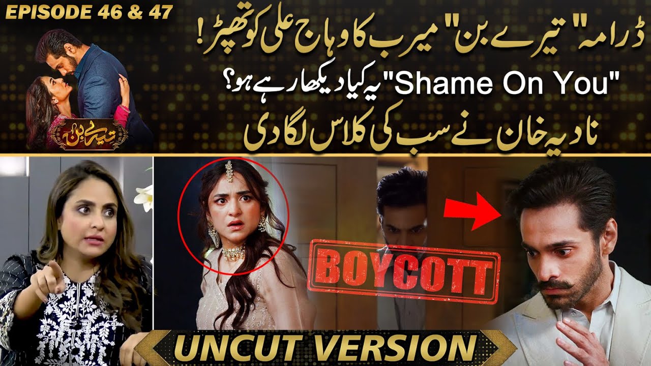 Tere Bin - Yuma Zaidi's Slap To Wahaj | 