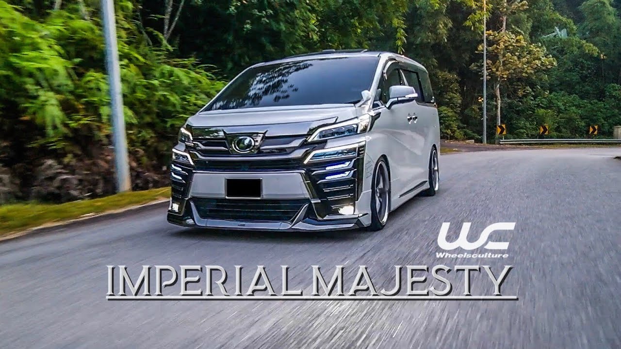 { IMPERIAL MAJESTY } VELLFIRE RUNNING AIR { WHEELSCULTURE } PNEUMATICPLAYGROUND | WAGONISM