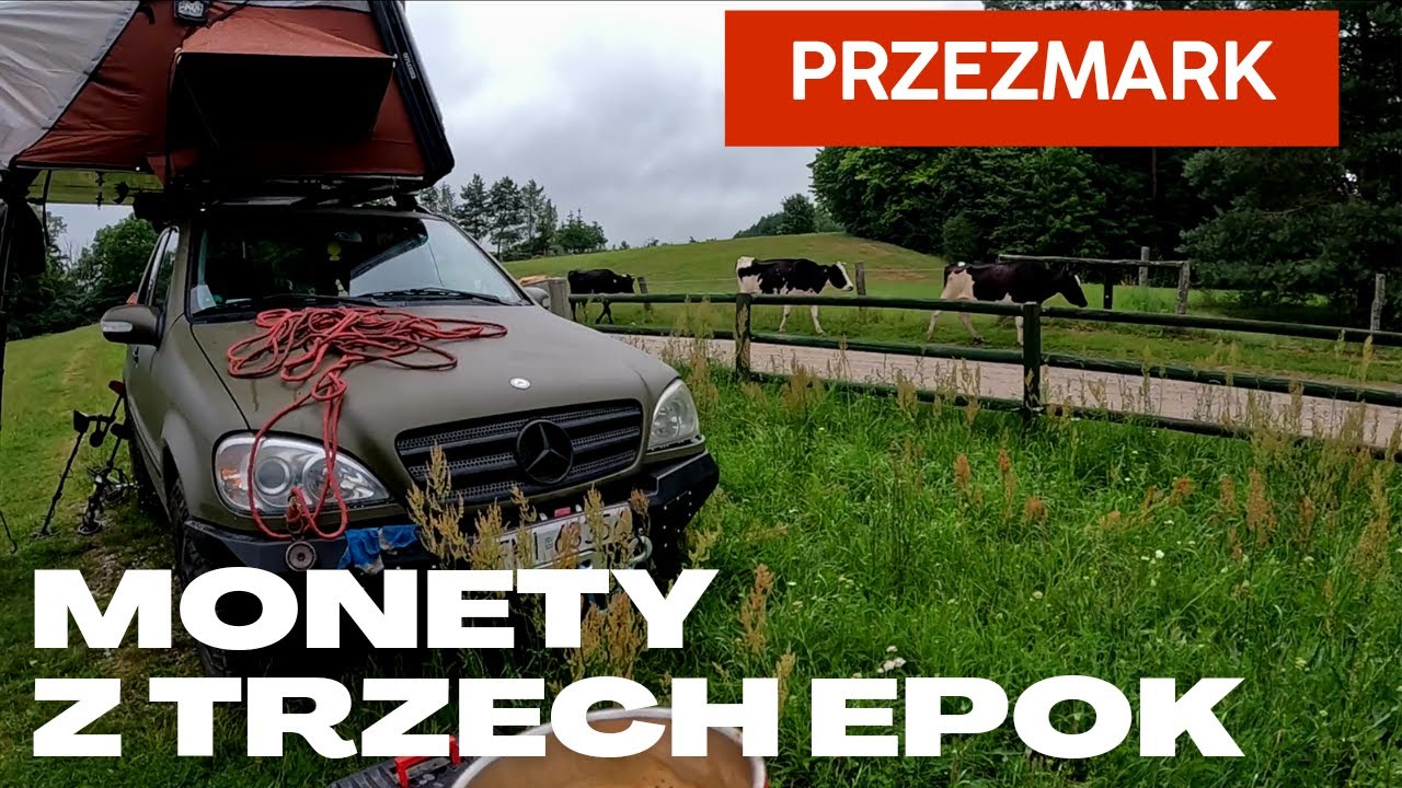 Monety z trzech epok na kąpielisku wykrywaczem metali i neodymem Przezmark
