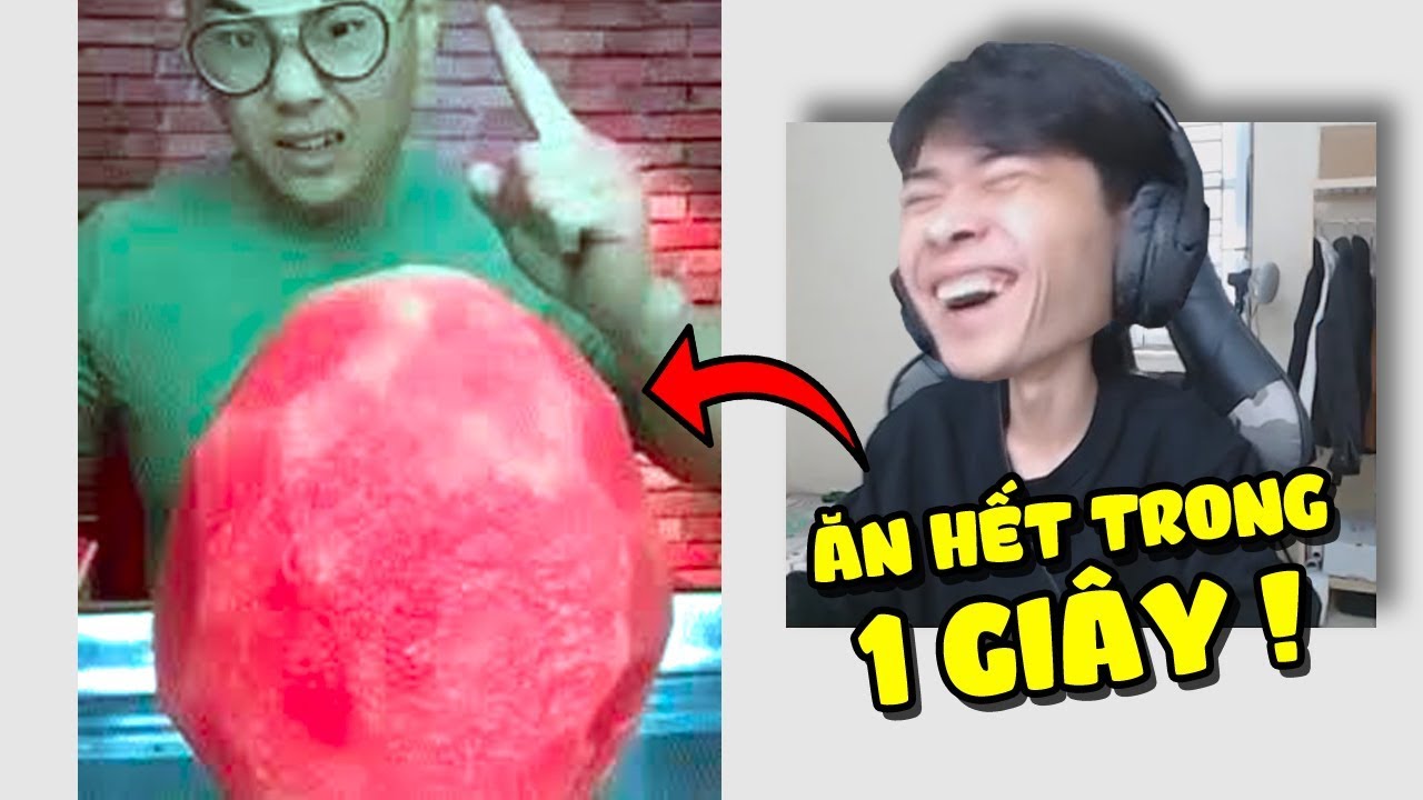 TUI CÓ THỂ ĂN HẾT MỘT QUẢ DƯA HẤU TRONG 1 GIÂY !!! | (Pobbrose Hôm nay xem gì) ✔