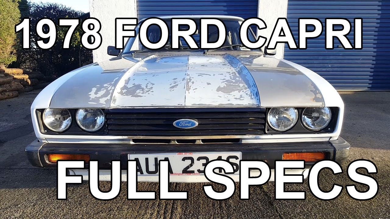 Modified Ford Capri with Tuned 2.0 Pinto | Full Spec