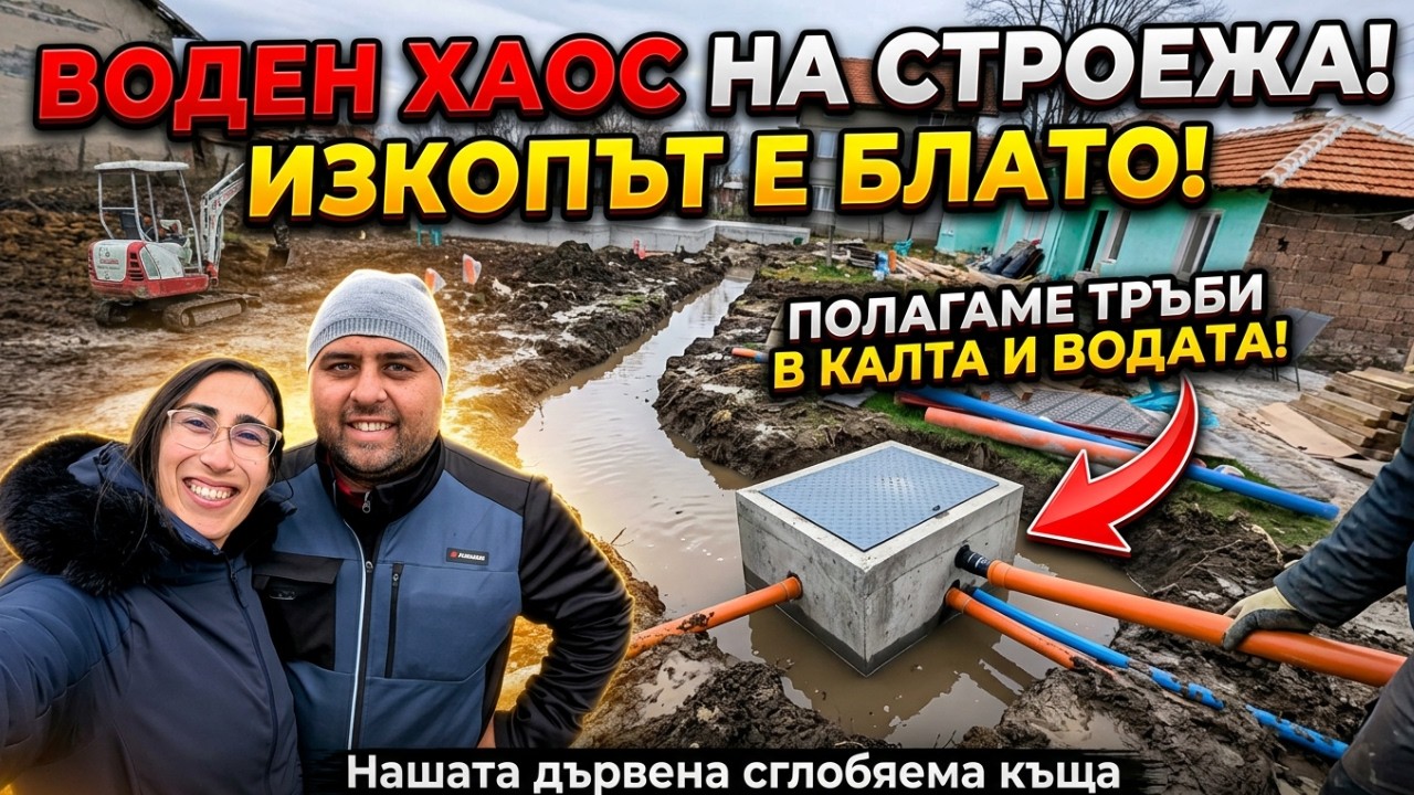 ВОДЕН ХАОС 😱 | Сглобяема къща с дървена конструкция
