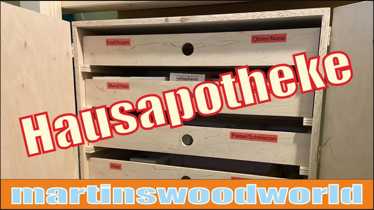 Hausapotheke | Medikamentenschrank | selber bauen | DIY