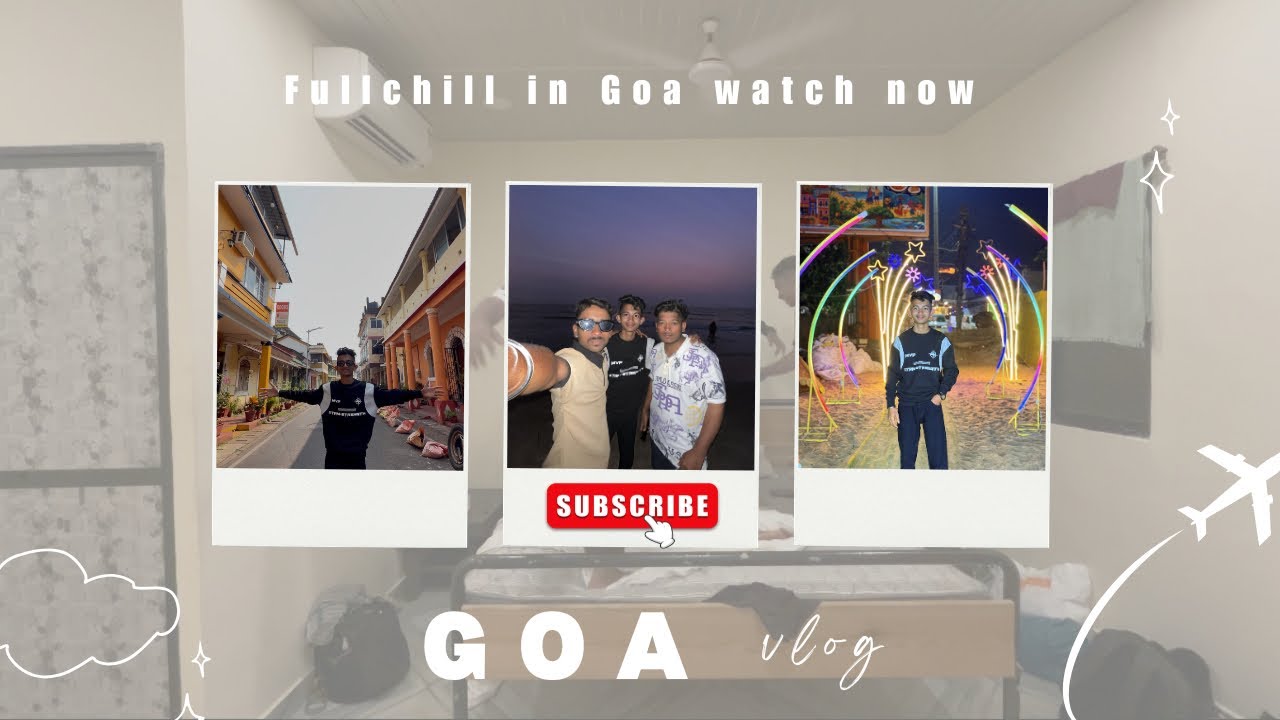 Exploring Goa Day & Night with friends Full Fun ￼