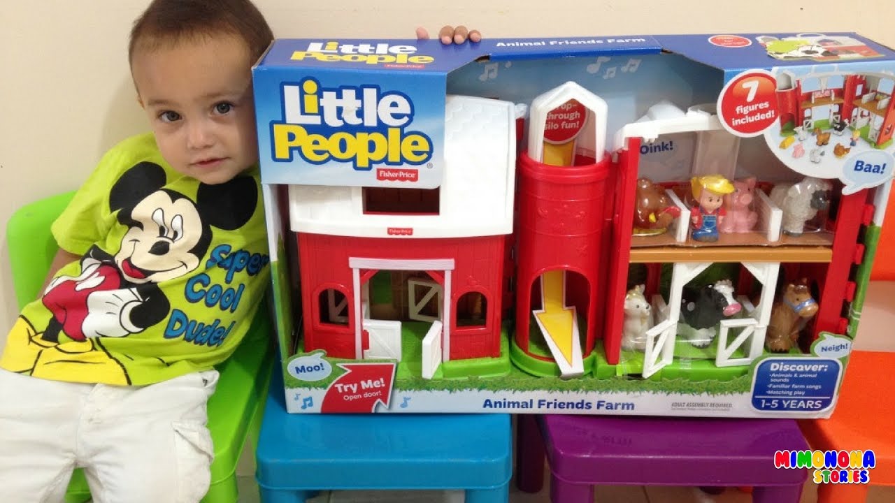 La Granja y los Animales 🐷🐮🐔  Little People de Fisher Price | Mimonona Stories