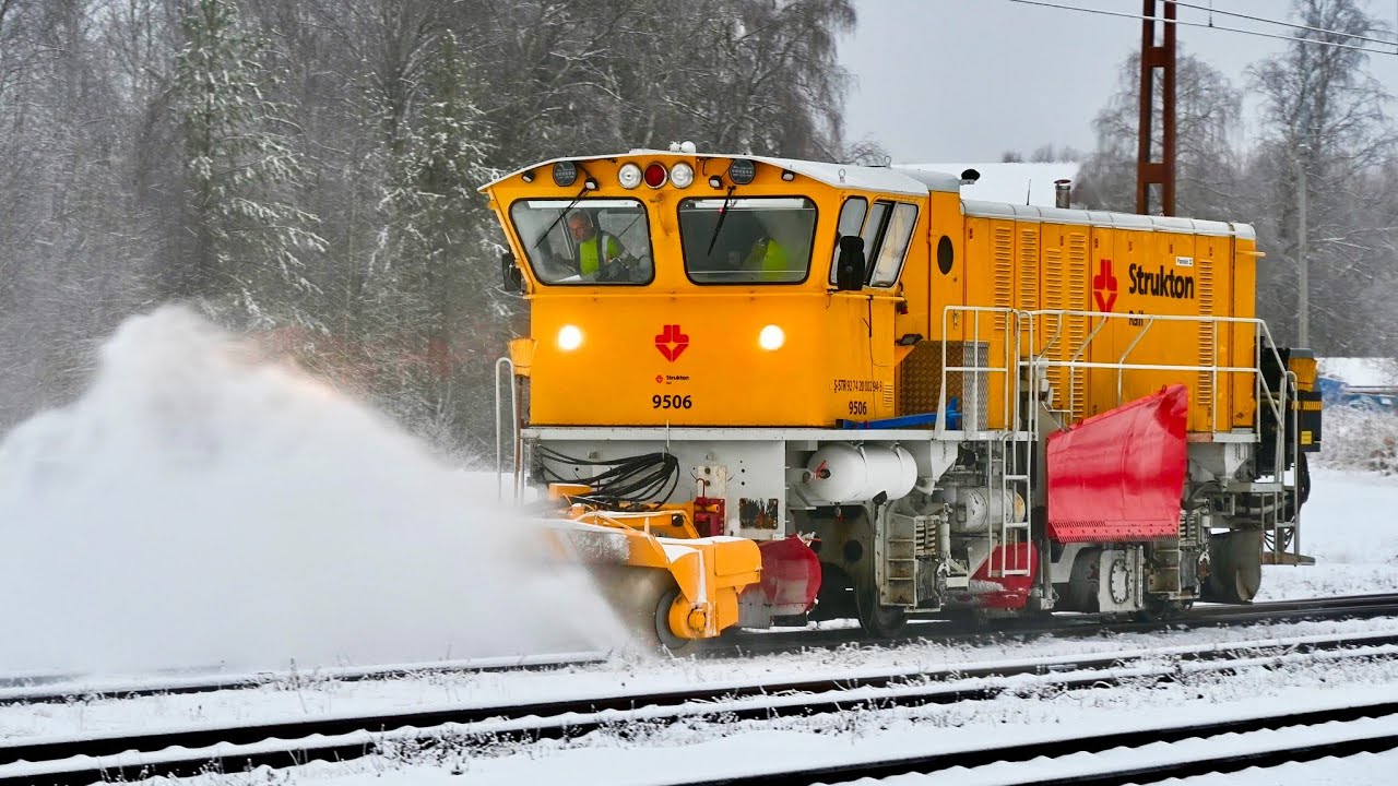 Swedish trains part 109 - Jörn station
