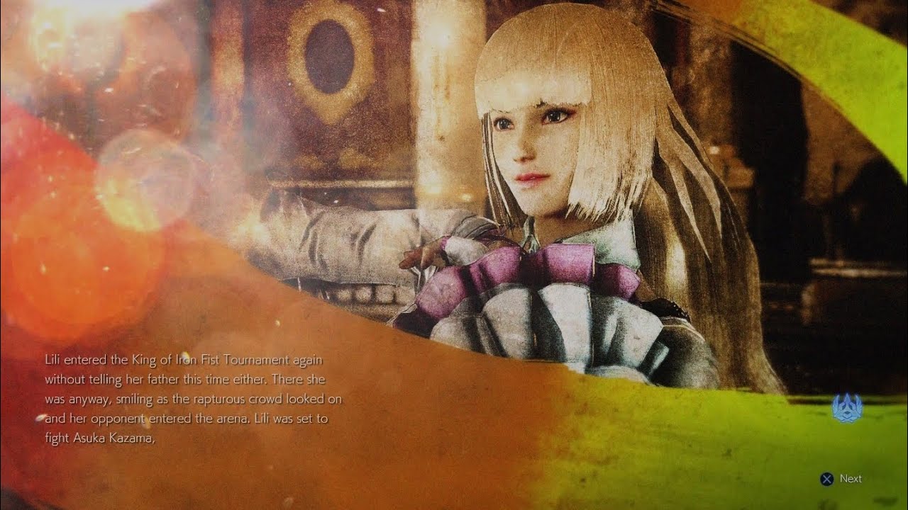 TEKKEN 7 story mode PLAYSTATION 5 Game play Lili Chapter.. No commentary.