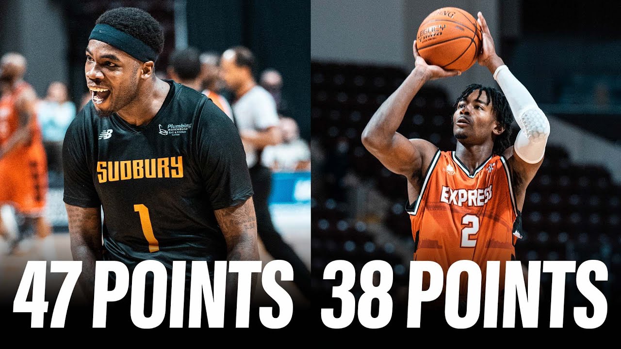 Jaylen Bland's 47 Points vs Jachai Taylor's 38 Points | NBL Canada | 20.4.22