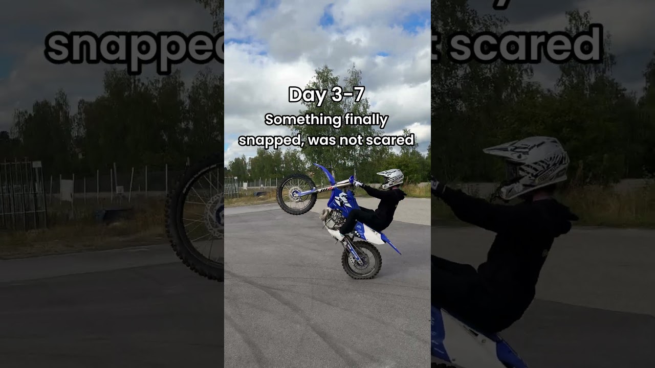 Learn How to wheelie under 2 Weeks - Complete beginners