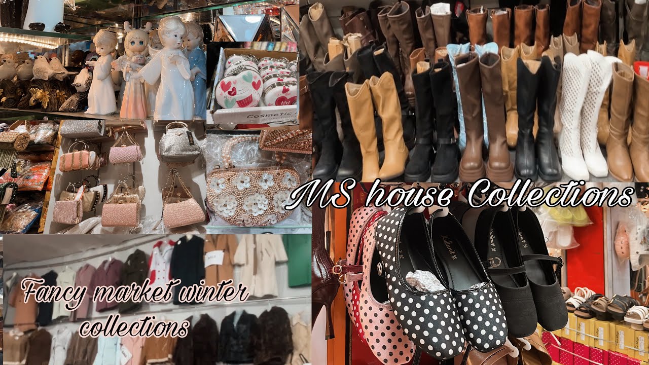 Guwahati Fancy Bazaar Winter collections and MS House Bags, foot-wears and boots collections 2025.