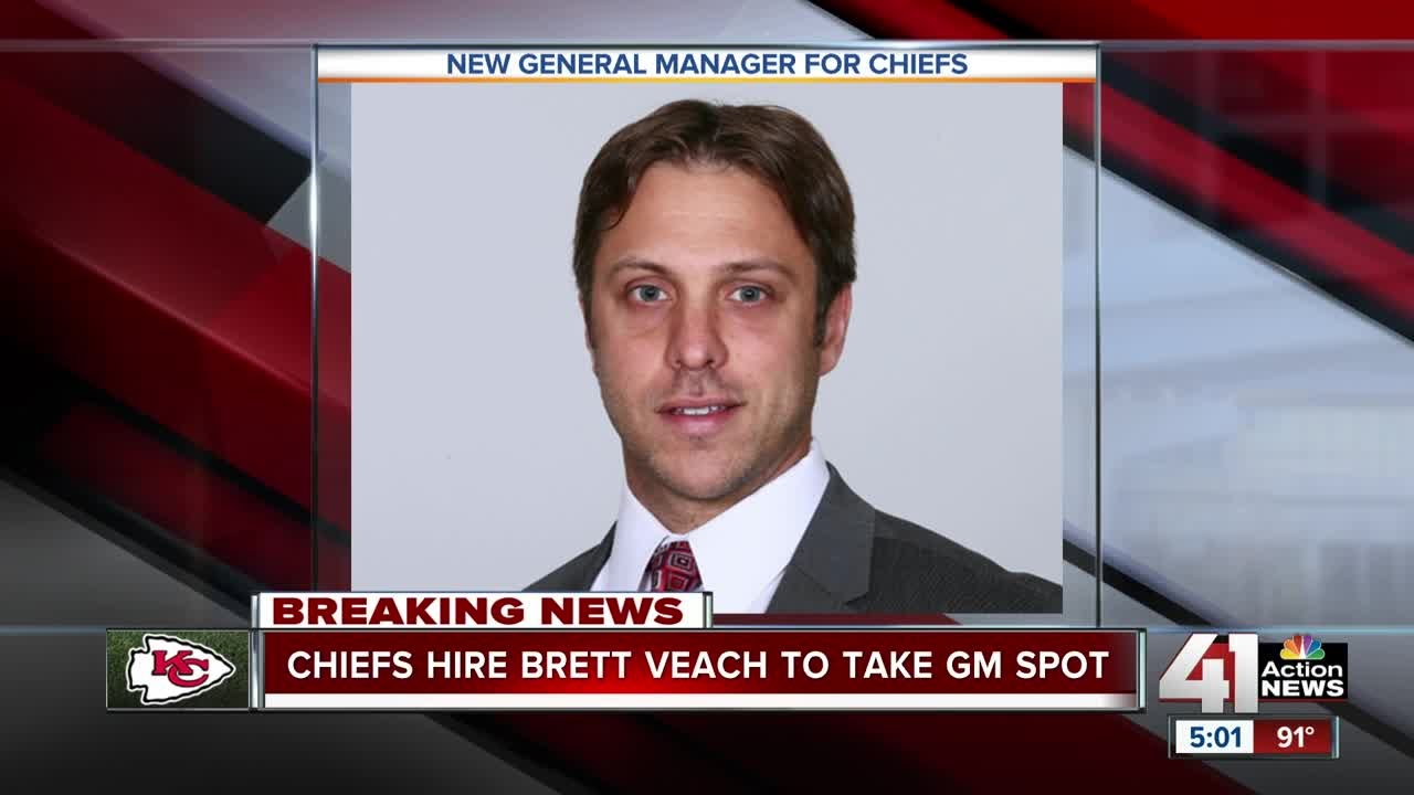 Chiefs name Brett Veach as General Manager