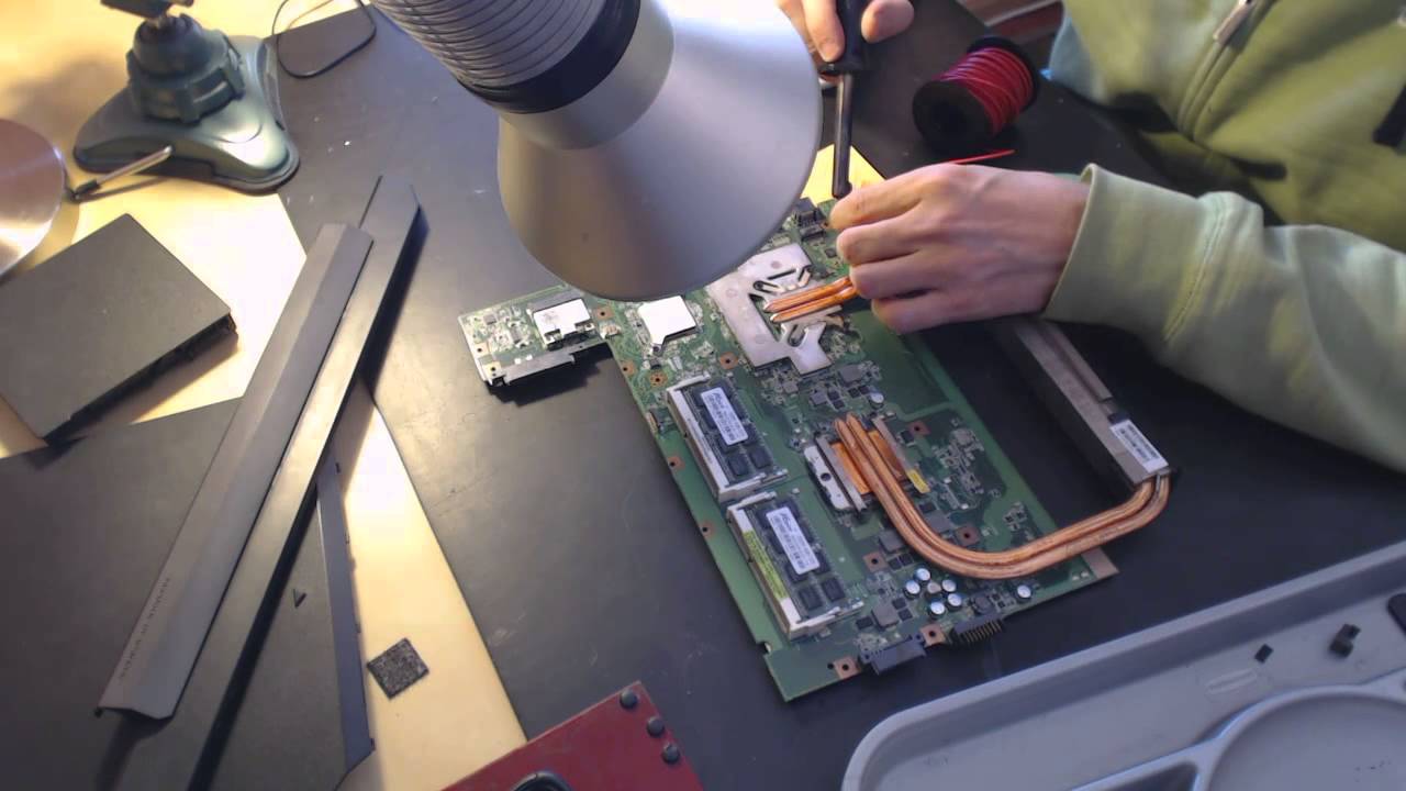 Asus G74 G74S G74SX-bb5k9 Laptop Power Jack Repair broken socket input port loose fix