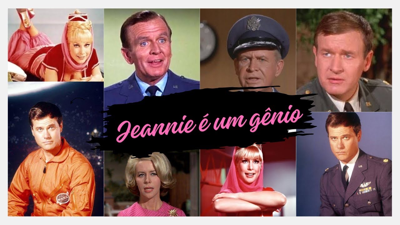 Jeannie é um Gênio - Uma série maravilhosa de 1965 (Antes e Depois)