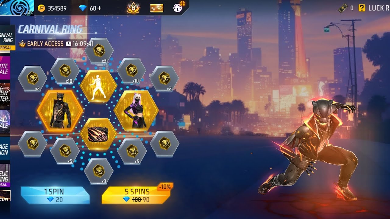 New Universal Carnival Ring Event _ Free Fire 🔥🔥