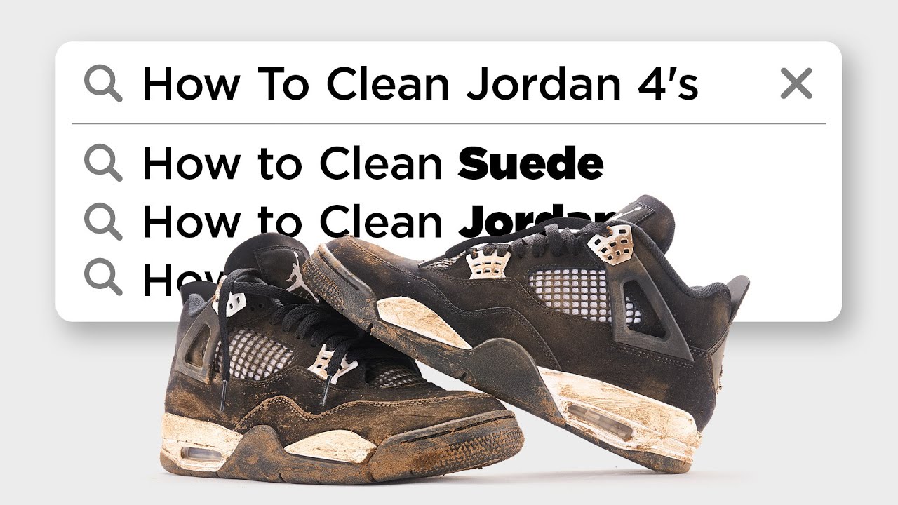 How to Make Your Jordan 4s Look BRAND NEW Again!