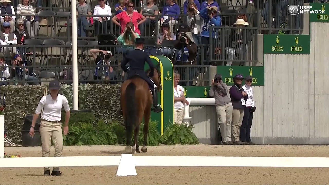 Michael Jung & Sam Tie For the #rk3de Lead After Dressage