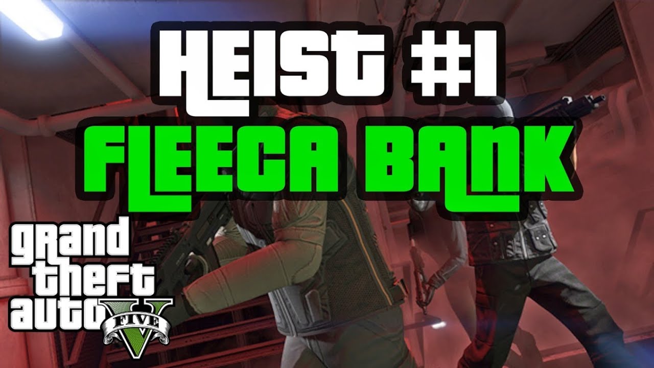 GTA Online's 1st Heist | Fleeca Bank Heist & Set Up Missions | Full Playthrough