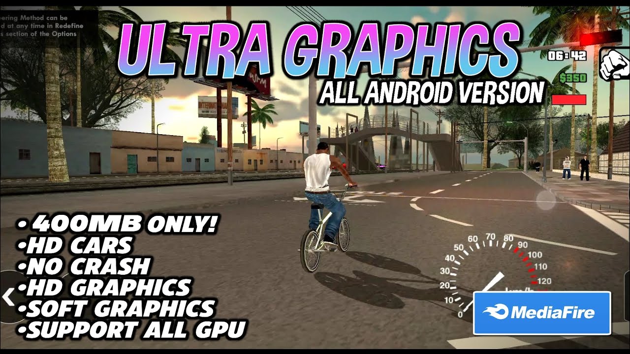 Модпак GTA SA с максимальными графическими настройками | Работает на всех устройствах | Версия 20...