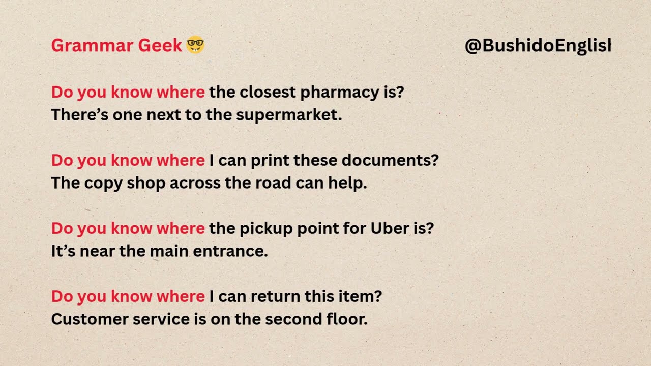 Do You Know…? 🤔 Real-Life English Conversation Practice