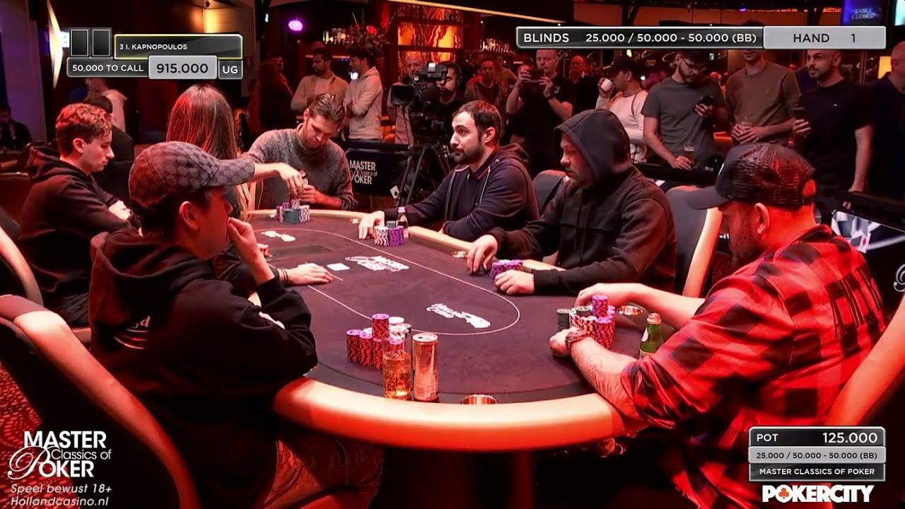 FINALETAFEL Master Classics of Poker €2.200 Main Event 2021 - Holland Casino Amsterdam