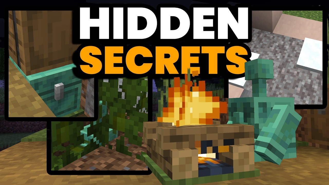 Все НОВЫЕ секреты в заброшенных лагерях Minecraft &mdash; Minecraft 26.3 Snapshot 1