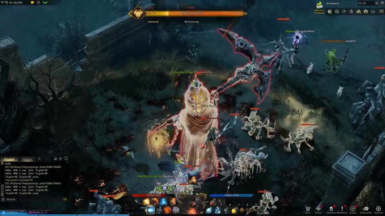[Lost Ark] Field Boss Rudric - 5 min fight preview~