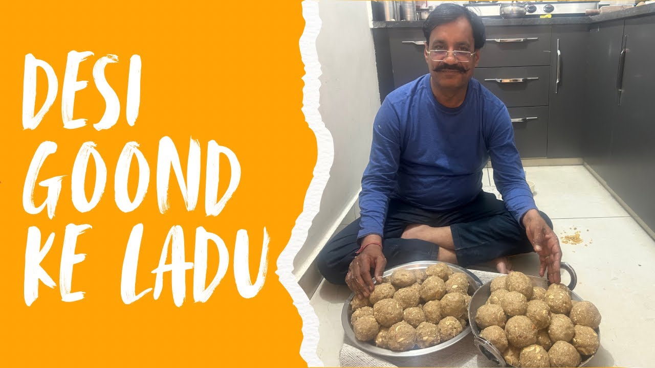 Gond ke laddu !! Desi diet of Haryana for weight gain and power!! #gondkladdu #desidiet 