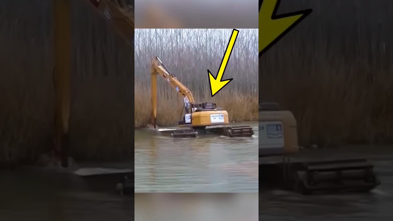 Why This Amphibious Excavator Flipped Over 