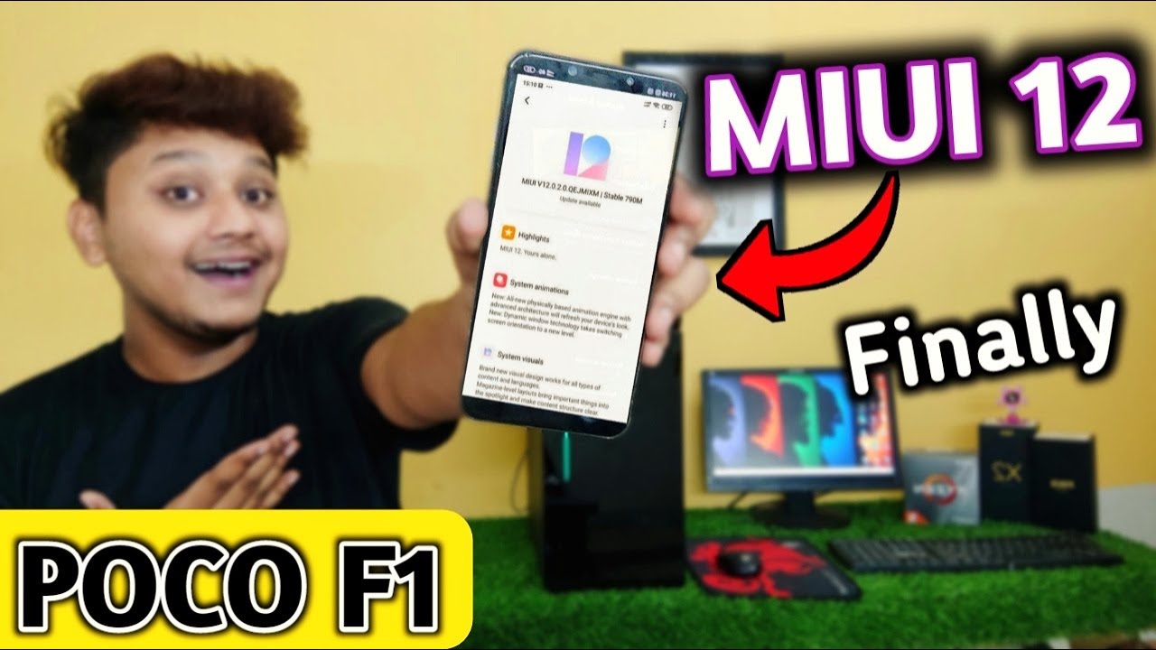 POCO F1 MIUI 12 STABLE UPDATE 12.0.2.0 || Finally Miui 12 Globle Stable Update in Poco f1🔥