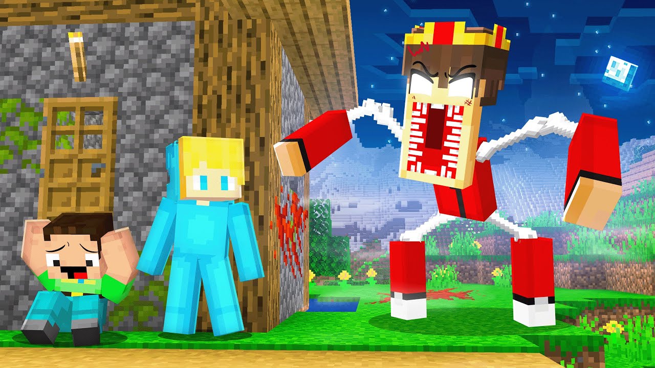 Ukri und Billy finden einen Horror Langen SEMLAKI der das VILLAGER DORF Angreift in Minecraft!