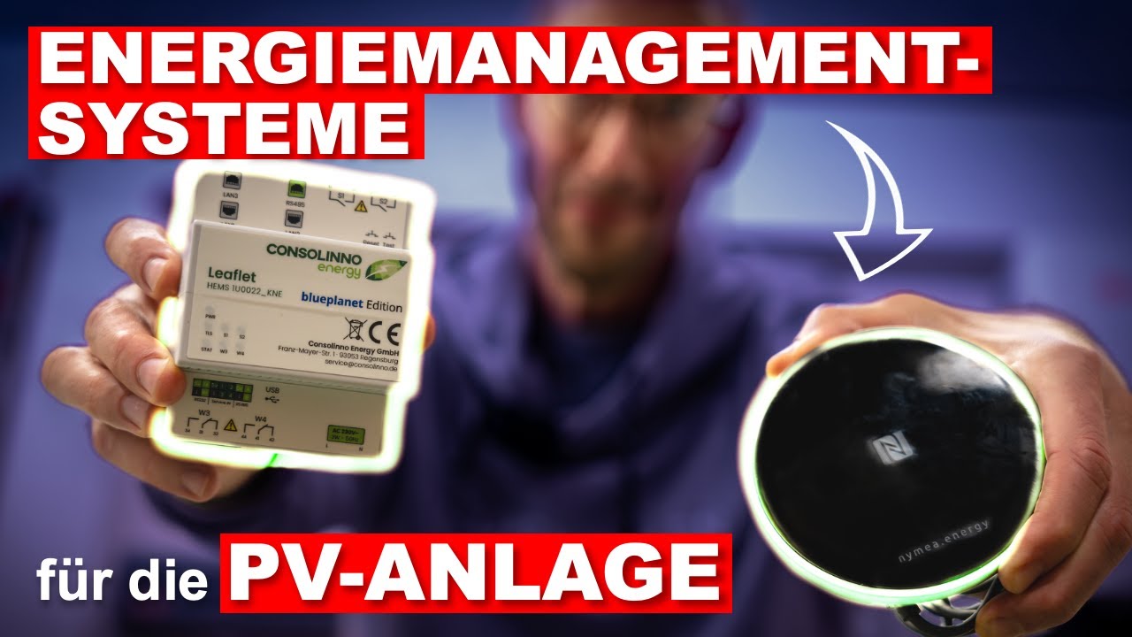 PV Anlage, Wärmepumpe und Speicher richtig steuern: Energiemanagementsysteme erklärt!