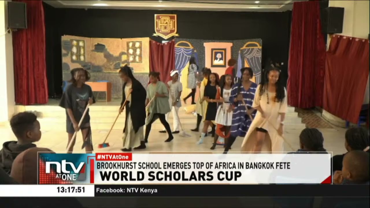 Kenyan private schools tops Africa in the world scholars cup, a drama competition held in Thailand