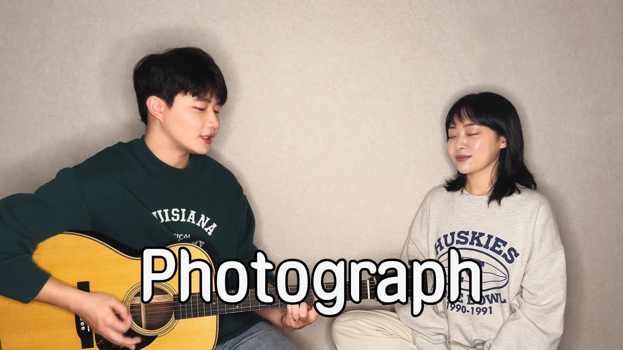 Siblings Singing 'Ed Sheeran - Photograph' 📸ㅣ친남매가 부르는 '에드시런 - Photograph' 📸