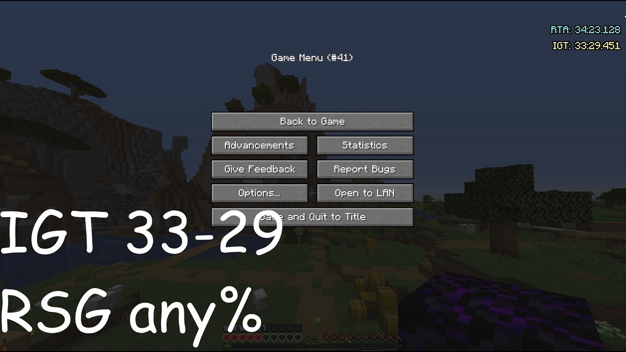 [Minecraft RSG 1.16.1] - IGT 33m29s