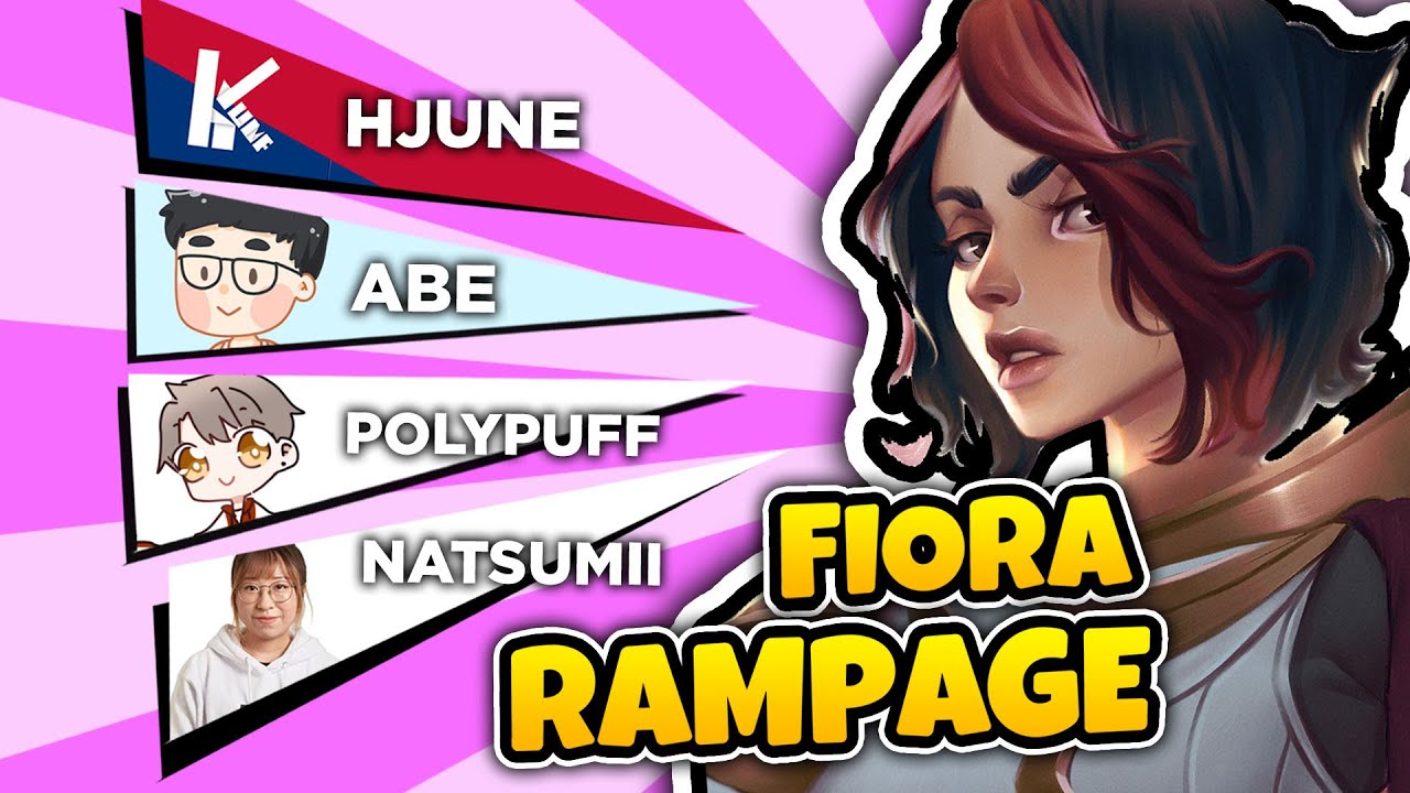 BoxBox Fiora RAMPAGE (ft. Abe, Natsumii, hJune, PolyPuff)