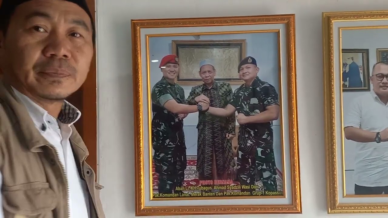 Mampir ke kediaman pemilik ponpes Al-Quraniyah di Banten Lama