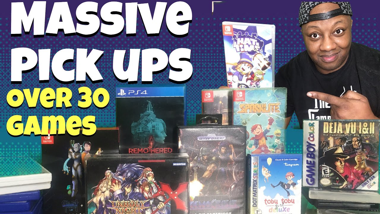 MASSIVE GAME PICK UPS