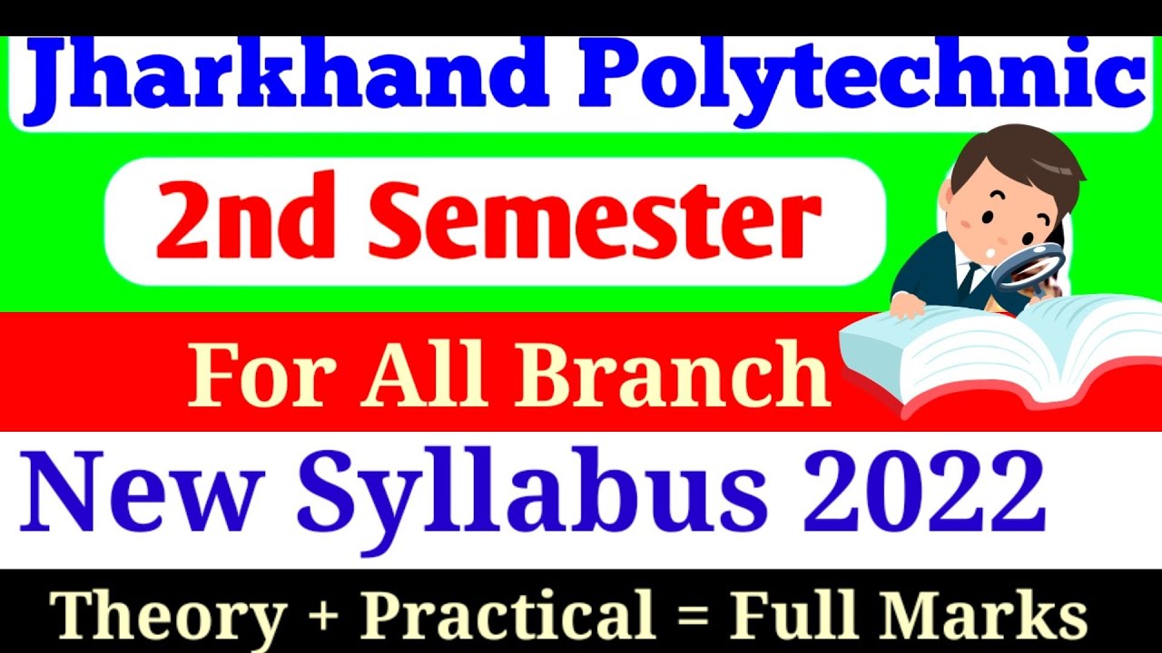 Polytechnic/Diploma 2nd Semester Syllabus 2022 ||  For all Branch