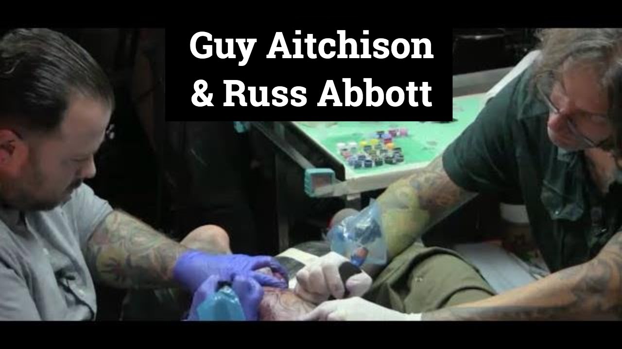 Guy Aitchison - Russ Abbott Back Tattoo Collaboration part 1 of 4