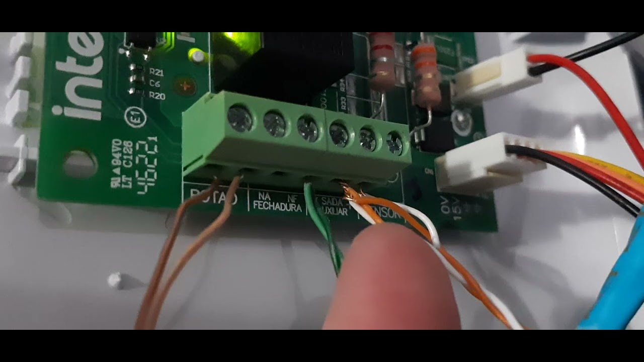 Instalação receptor xar 3060 na fonte fa 12205 eletroima Intelbras #intelbras  #cftv #instalacao