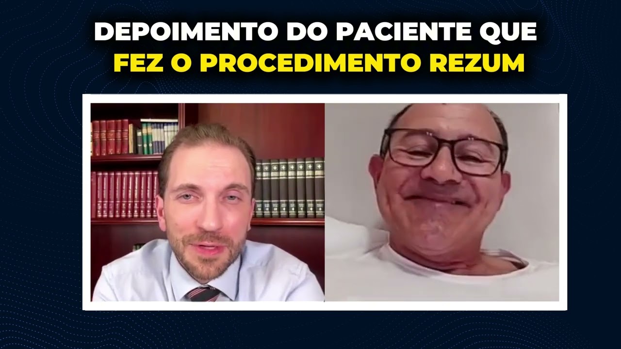 Depoimento de quem fez o REZUM - Tratamento da próstata aumentada!
