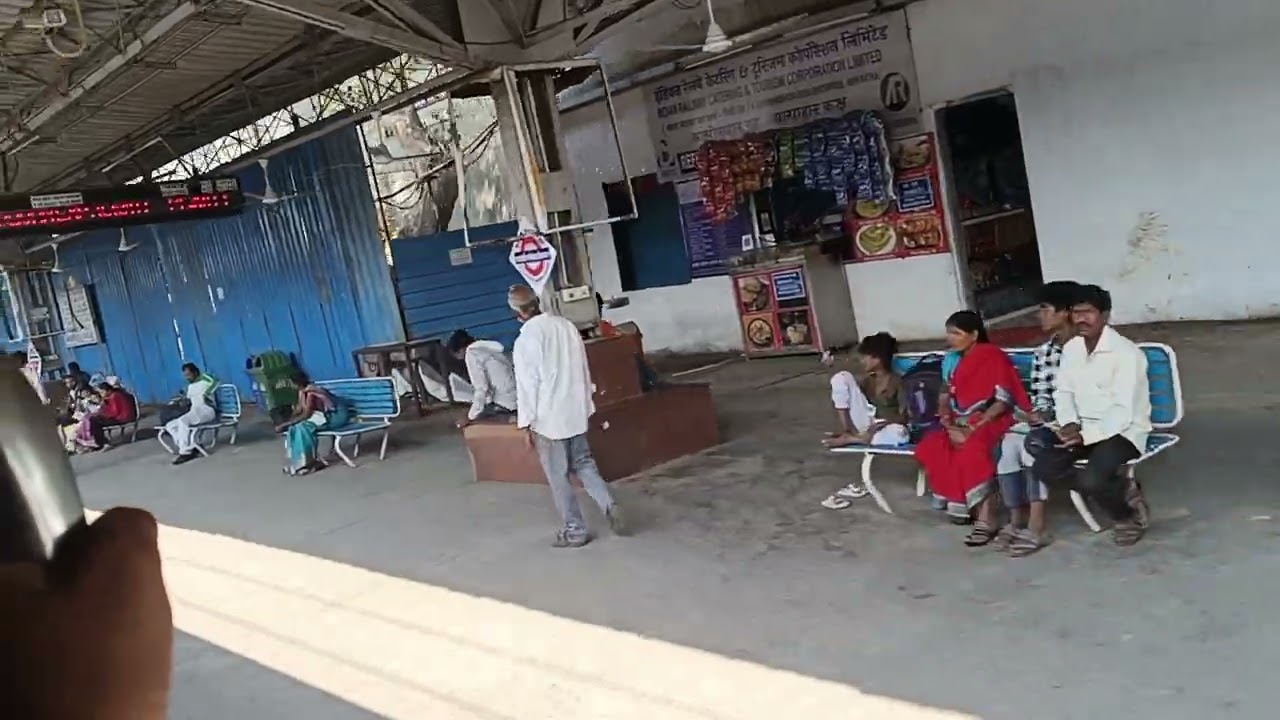 Chhatrapati Sambhaji Nagar Aurangabad railway station journey tour