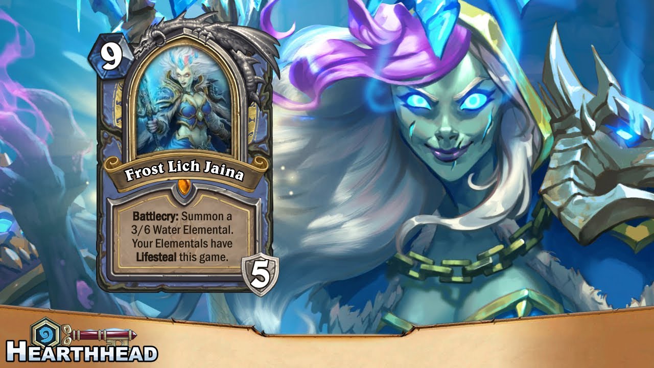 Frost Lich Jaina Emotes | Hearthstone