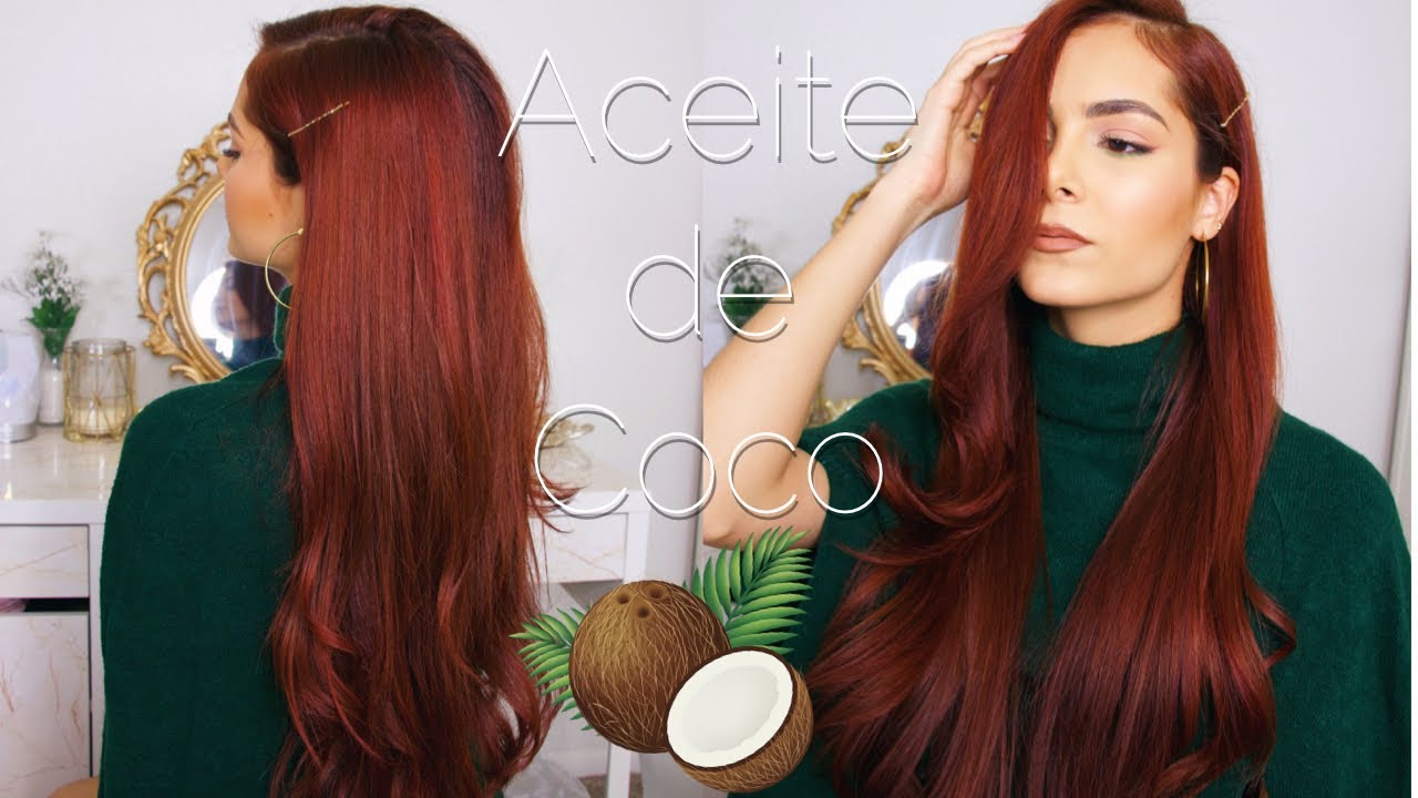 Aceite de coco para el cabello maltratado/te&ntilde;ido/crecer  | Celheliz
