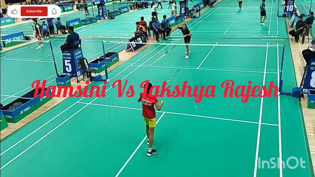 All India U17 Badminton Ranking || Hamsini Vs Lakshya Rajesh || Quarter Finals@Goa 2025 || Set-1